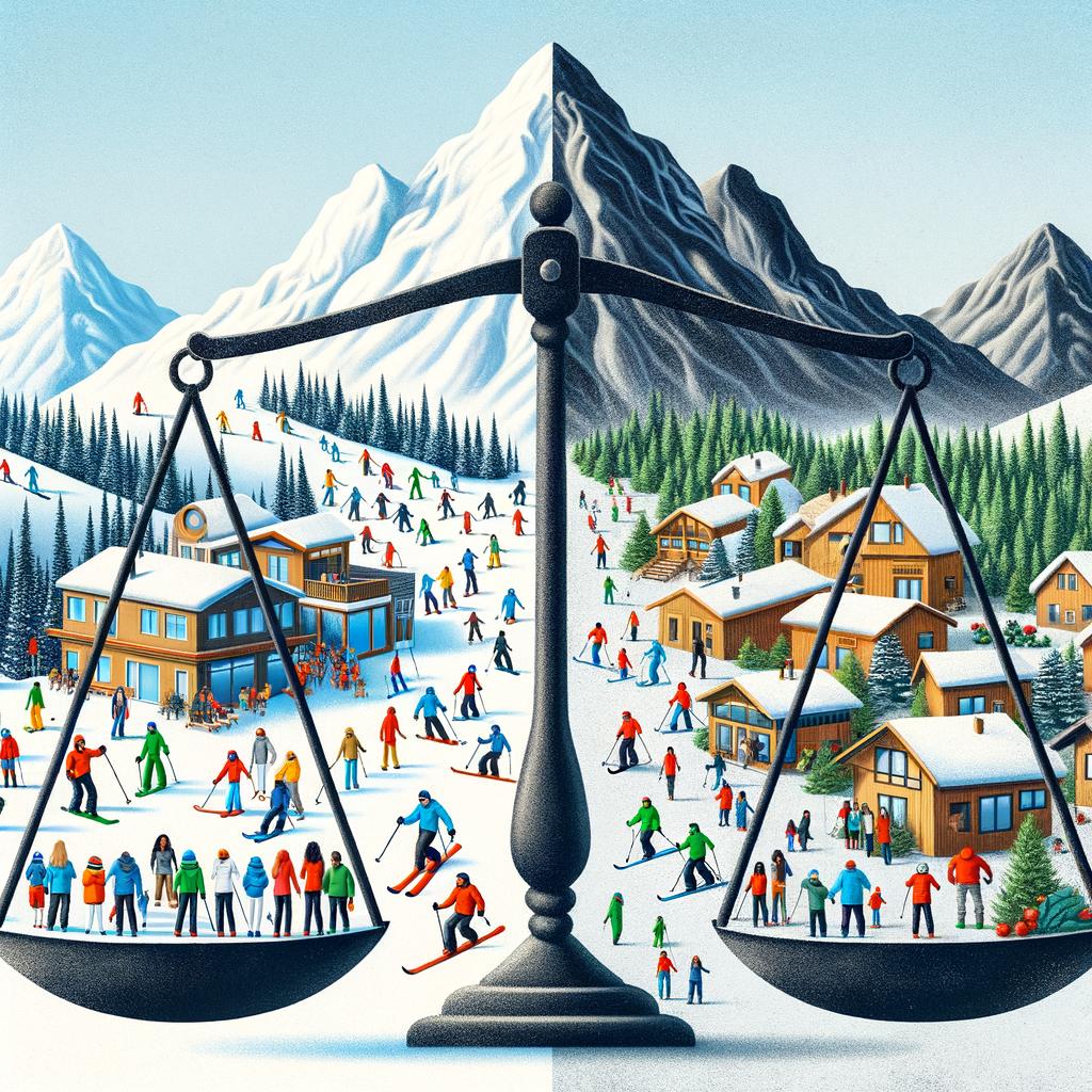 The Balancing Act: Addressing Incompatibility between Ski Resorts and Local‌ Communities